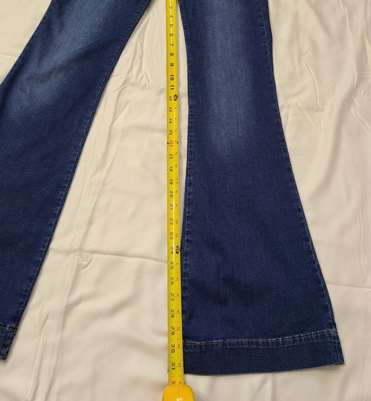 SHAFT JEANS  LOLA FLARED STRETCH COTTON DENIM JEAN - Picture 5 of 16